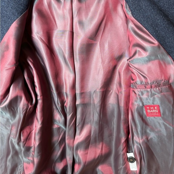 The Barn Classic Timeless Wool Jacket Skirt Set Brass Color Details Womens 36 - Picture 9 of 16